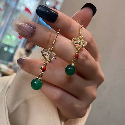 Orecchino vintage fatto a mano