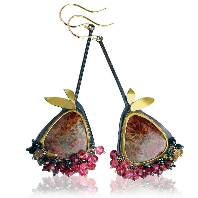 Orecchino vintage fatto a mano