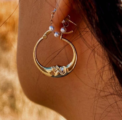 Orecchino vintage fatto a mano