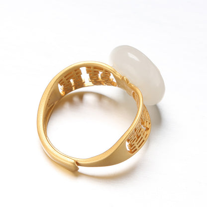 Oro Anello affascinante per ogni occasione