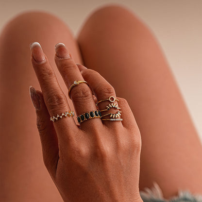 Oro Parure bellissimo con stile unico