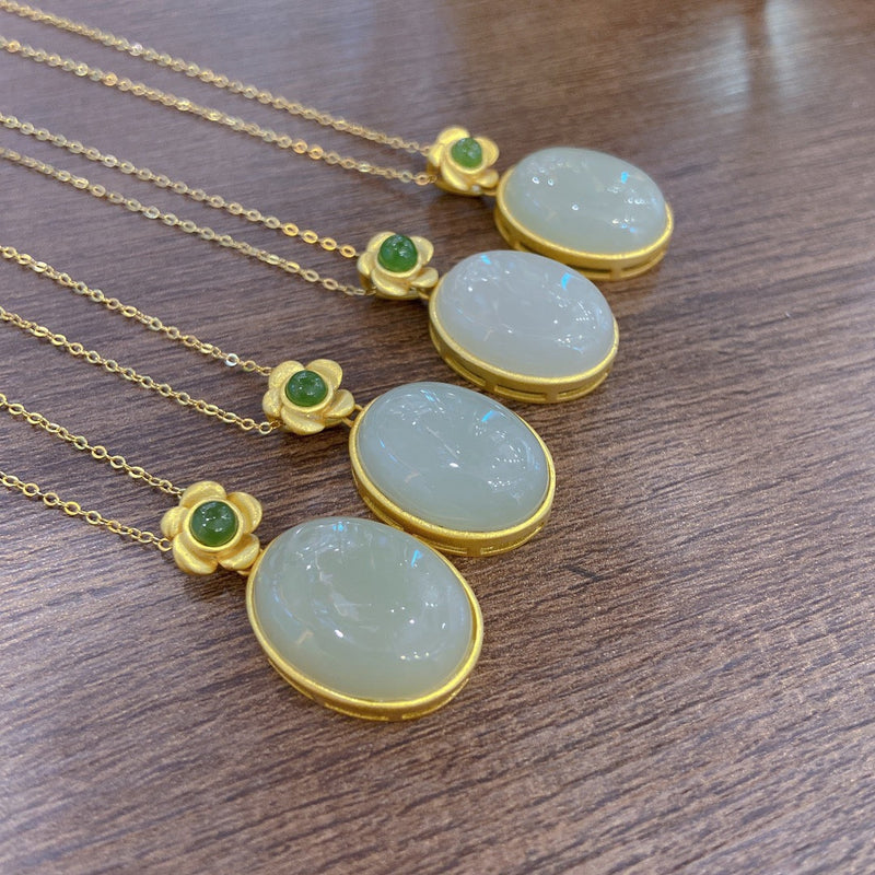 Argento Collana vintage fatto a mano