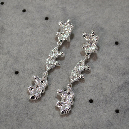 Argento Orecchino classico dal fascino senza tempo