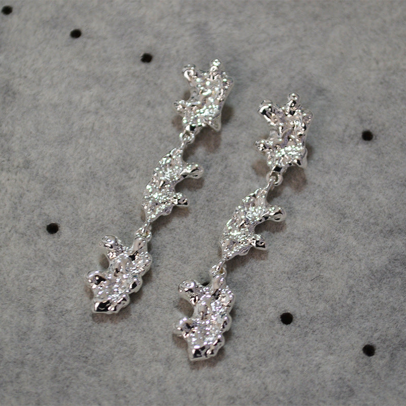 Argento Orecchino classico dal fascino senza tempo