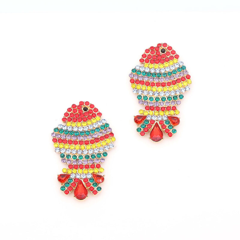 Orecchino artigianale delicato