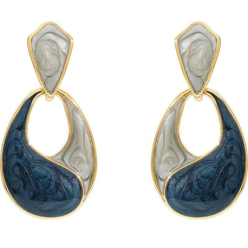 Orecchino vintage fatto a mano