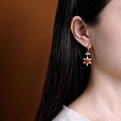 Oro Orecchino elegante per ogni occasione