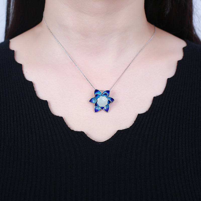 Argento Collana romantico per momenti speciali