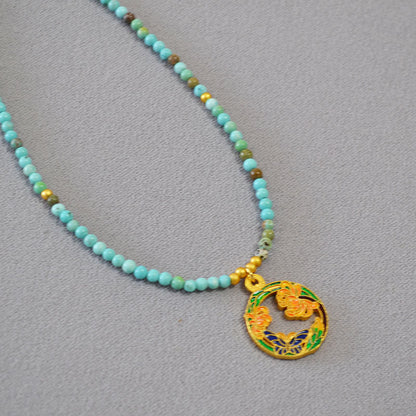 Oro Collana stupendo per uso quotidiano