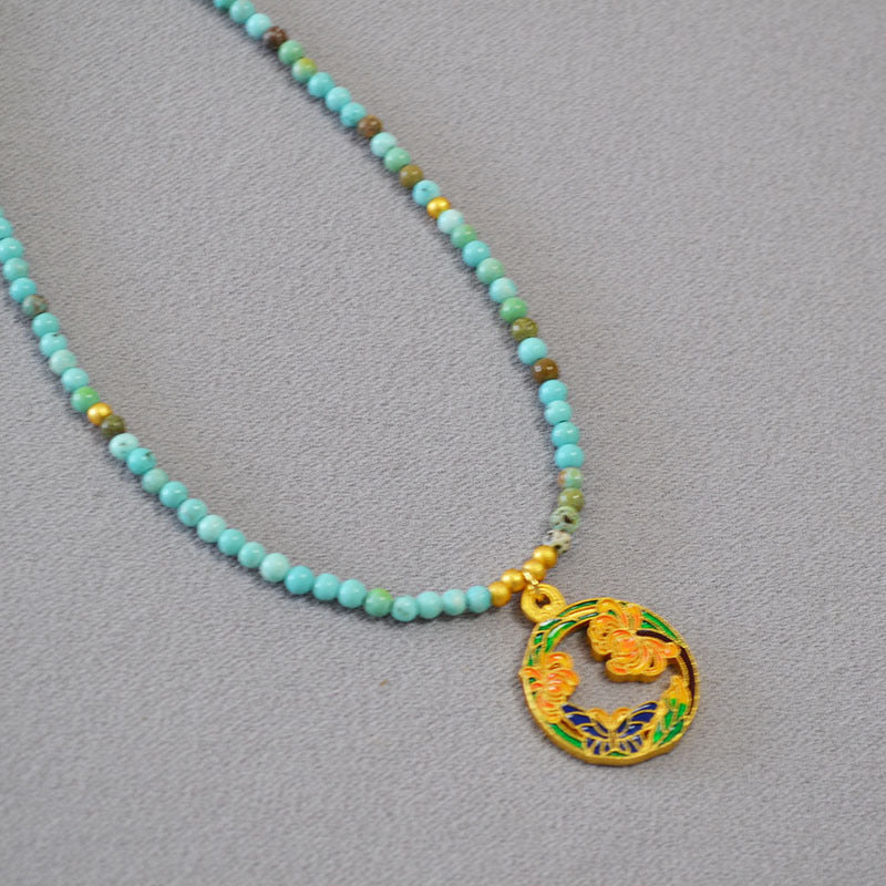 Oro Collana stupendo per uso quotidiano