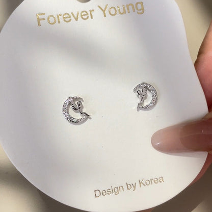 Orecchino vintage fatto a mano