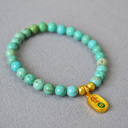 Oro Bracciale artigianale delicato