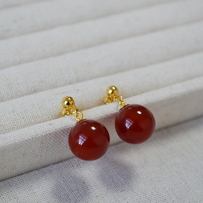 Argento Orecchino bellissimo con stile unico