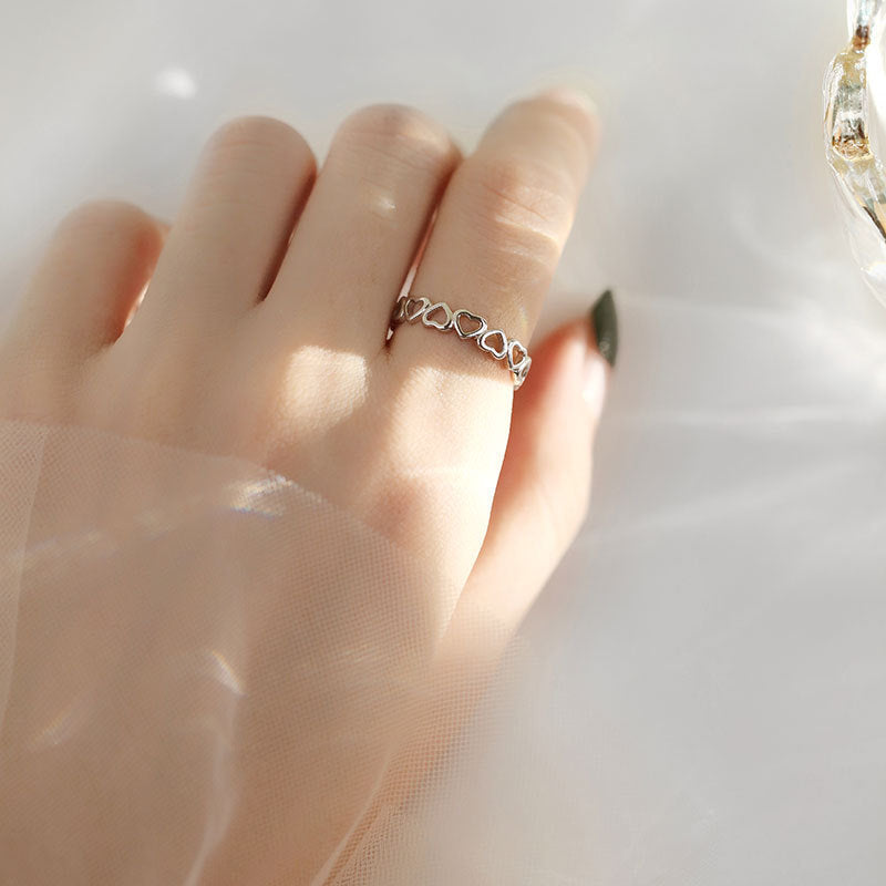 Anello artigianale delicato