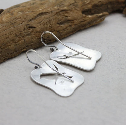 Orecchino vintage fatto a mano