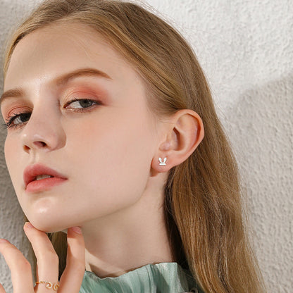 Orecchino vintage fatto a mano