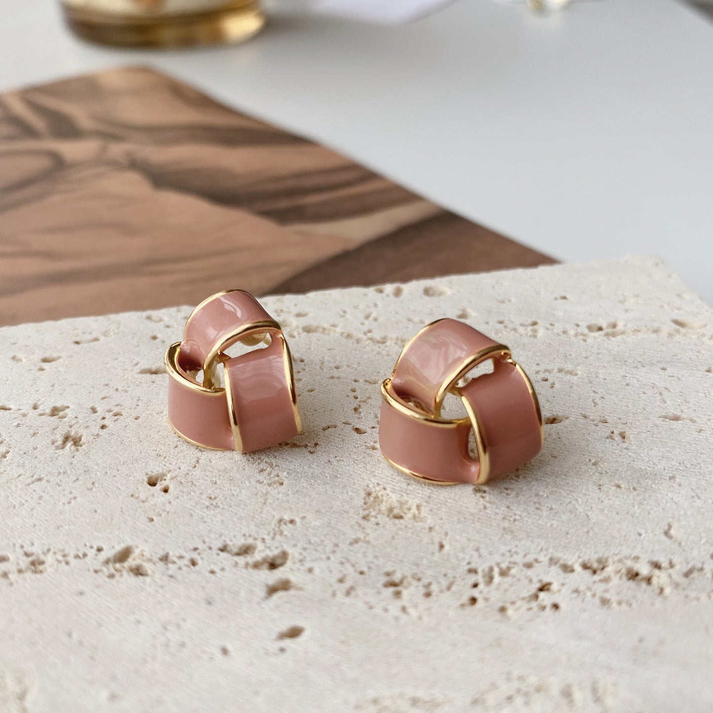 Orecchino vintage fatto a mano