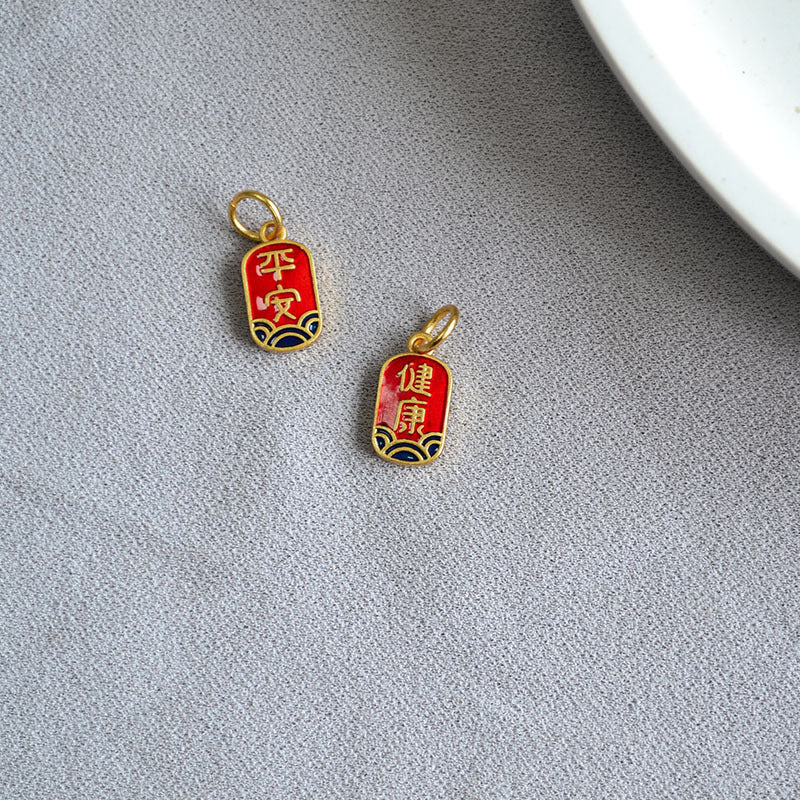 Oro Orecchino artigianale delicato