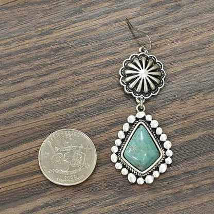 Argento Orecchino artigianale delicato