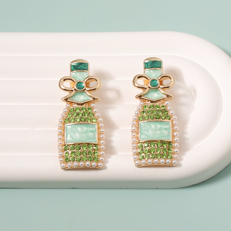 Perla Orecchino vintage fatto a mano