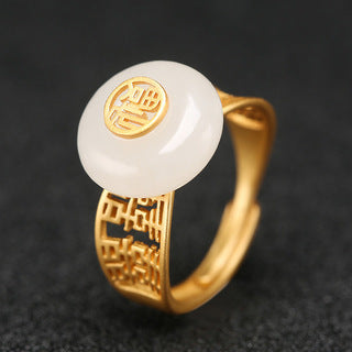 Oro Anello affascinante per ogni occasione