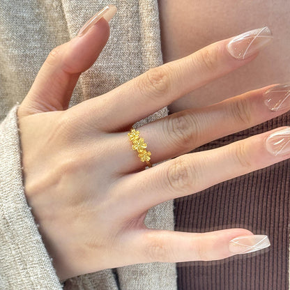 Oro Anello elegante per ogni occasione