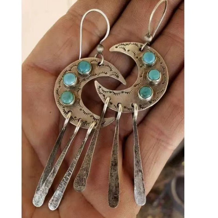 Orecchino vintage fatto a mano