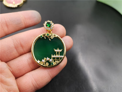 Argento Ciondolo bellissimo con stile unico