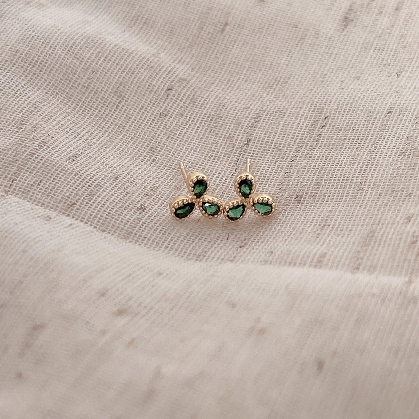 Orecchino vintage fatto a mano