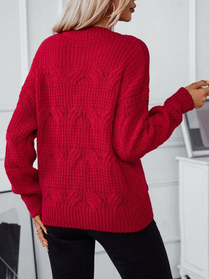 Maglione dal design curato