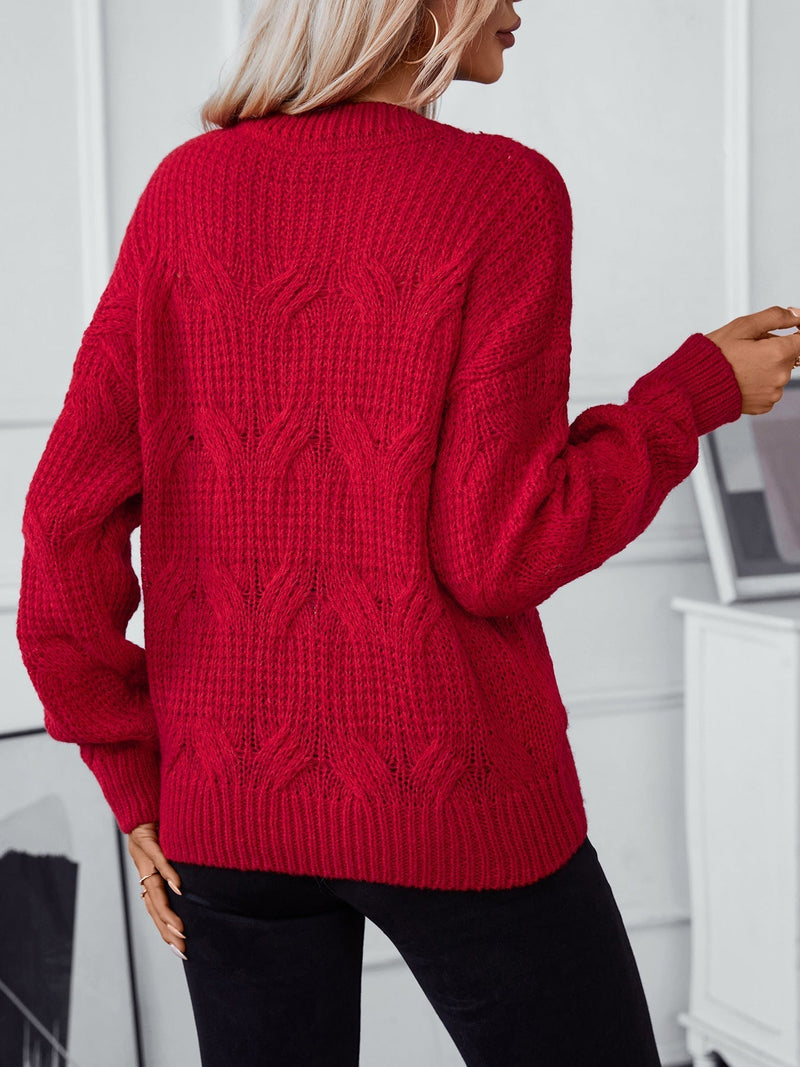 Maglione dal design curato
