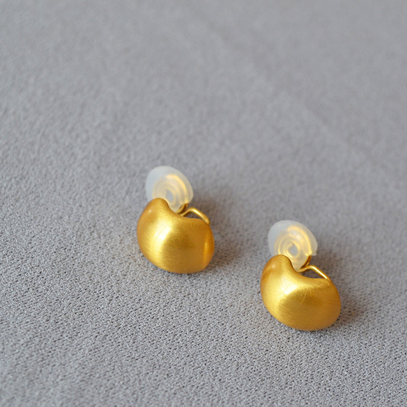 Oro Orecchino vintage fatto a mano