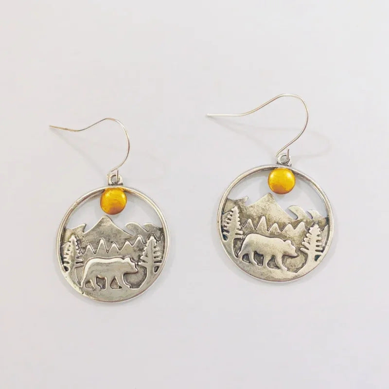 Orecchino artigianale delicato