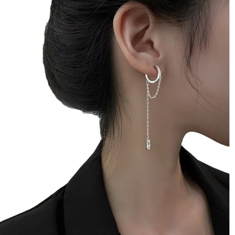 Argento Orecchino stupendo per uso quotidiano