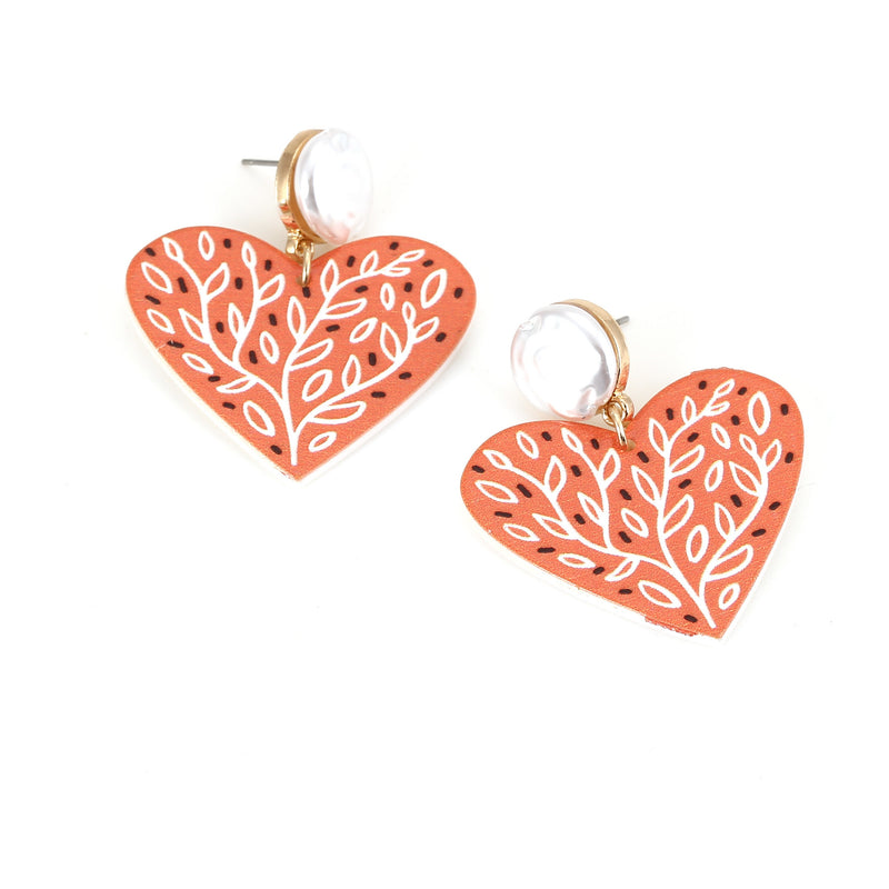 Perla Orecchino artigianale delicato