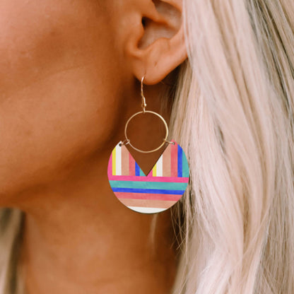 Orecchino vintage fatto a mano