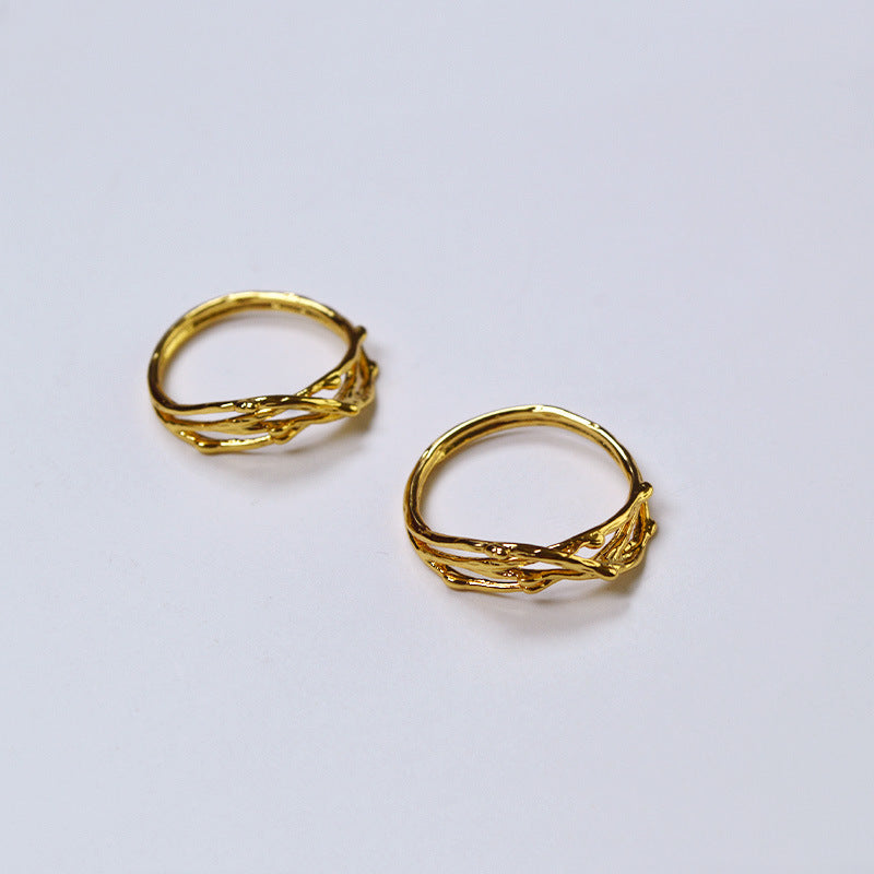 Oro Anello affascinante per ogni occasione