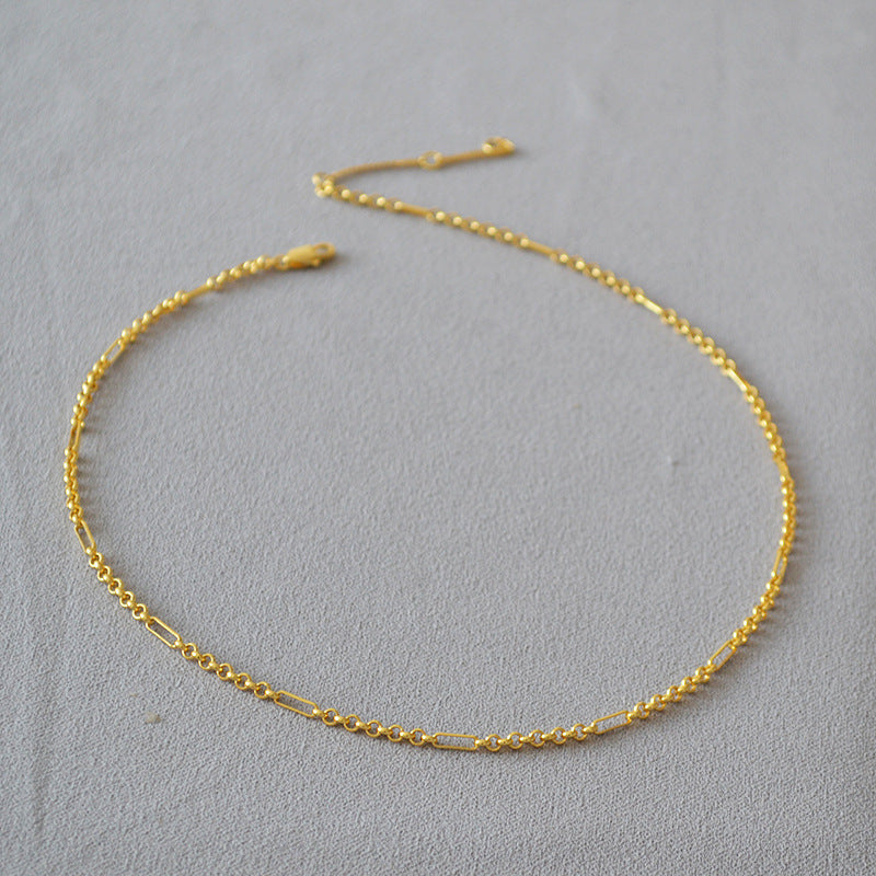 Oro Collana classico dal fascino senza tempo