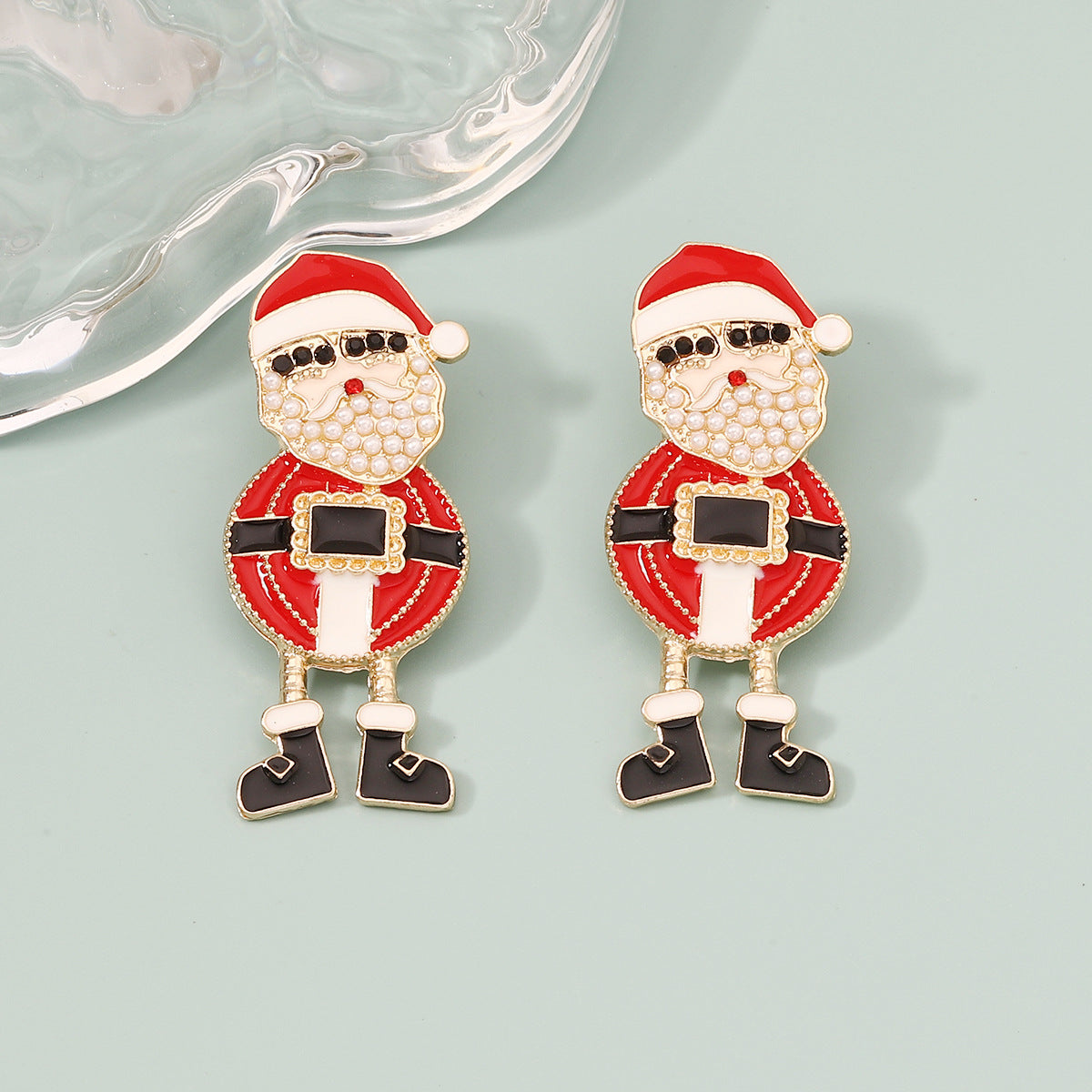 Perla Orecchino vintage fatto a mano