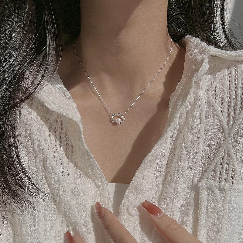 Perla Collana bellissimo con stile unico