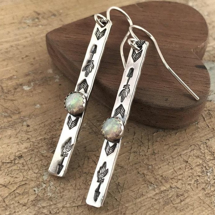 Orecchino vintage fatto a mano