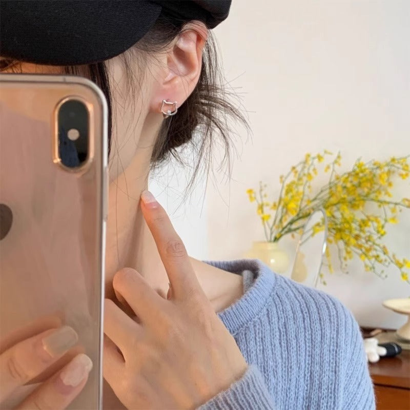 Orecchino vintage fatto a mano