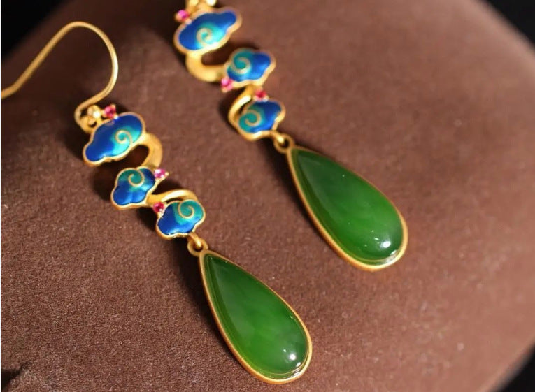 Oro Orecchino stupendo per uso quotidiano