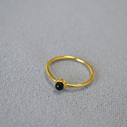 Oro Anello vintage fatto a mano