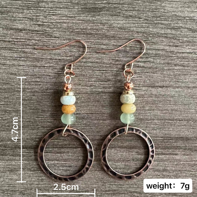 Orecchino vintage fatto a mano