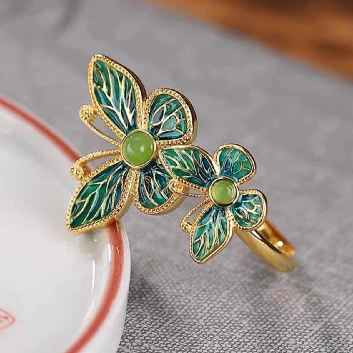 Oro Anello classico dal fascino senza tempo