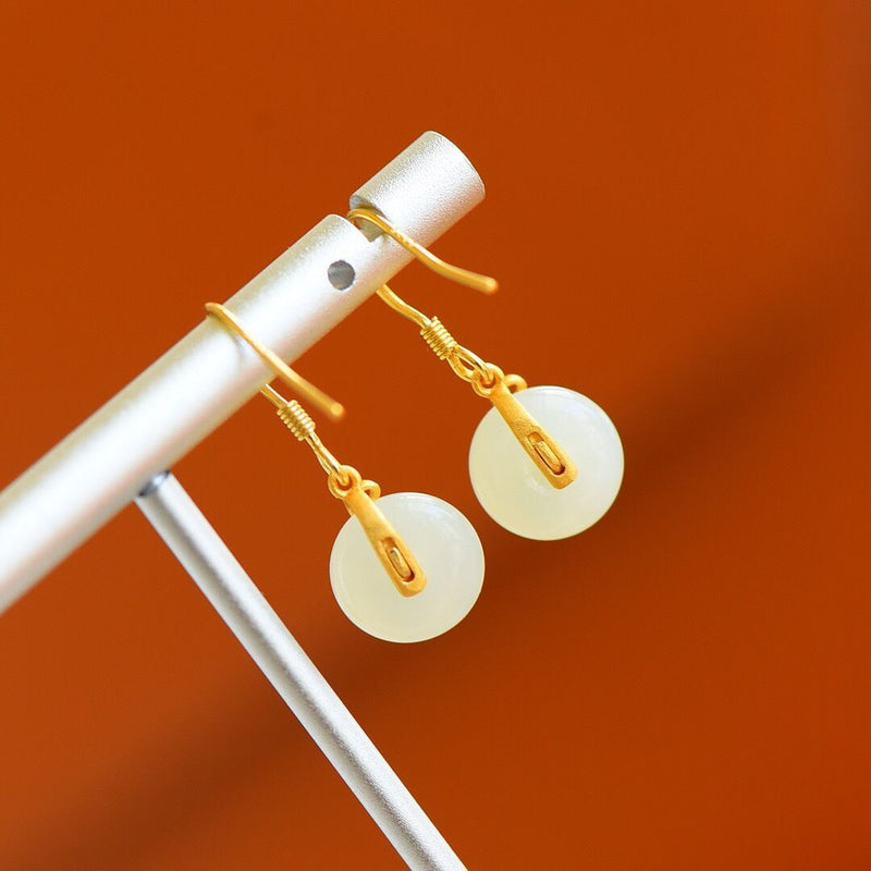 Argento Orecchino vintage fatto a mano