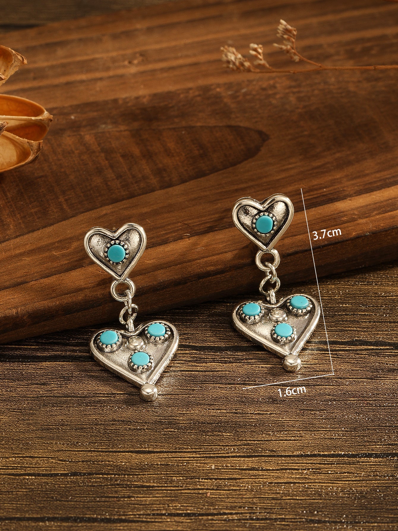 Orecchino romantico per momenti speciali