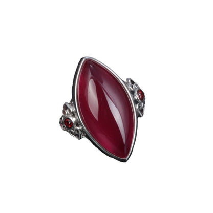 Argento Anello artigianale delicato