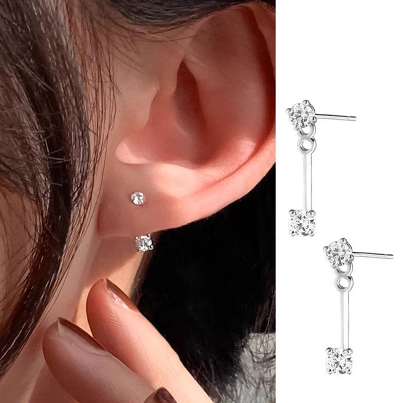 Orecchino artigianale delicato